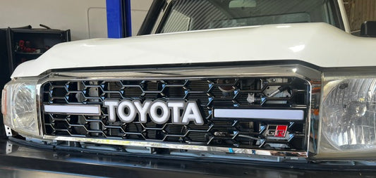Toyota 70 Series Chrome Grill