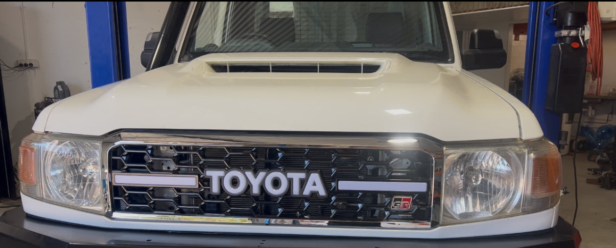 Toyota 70 Series Chrome Grill