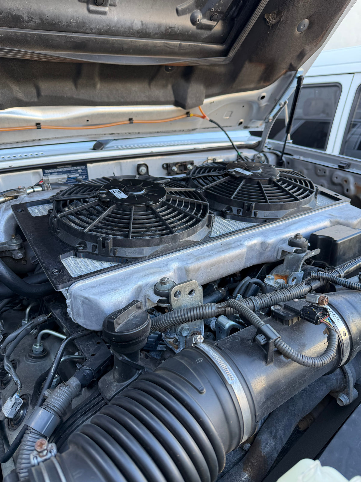 Landcruiser 70 & 200 Series Intercooler Fan Shroud