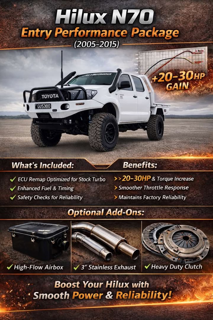 Hilux N70 Entry Performance Package (2005–2015)
